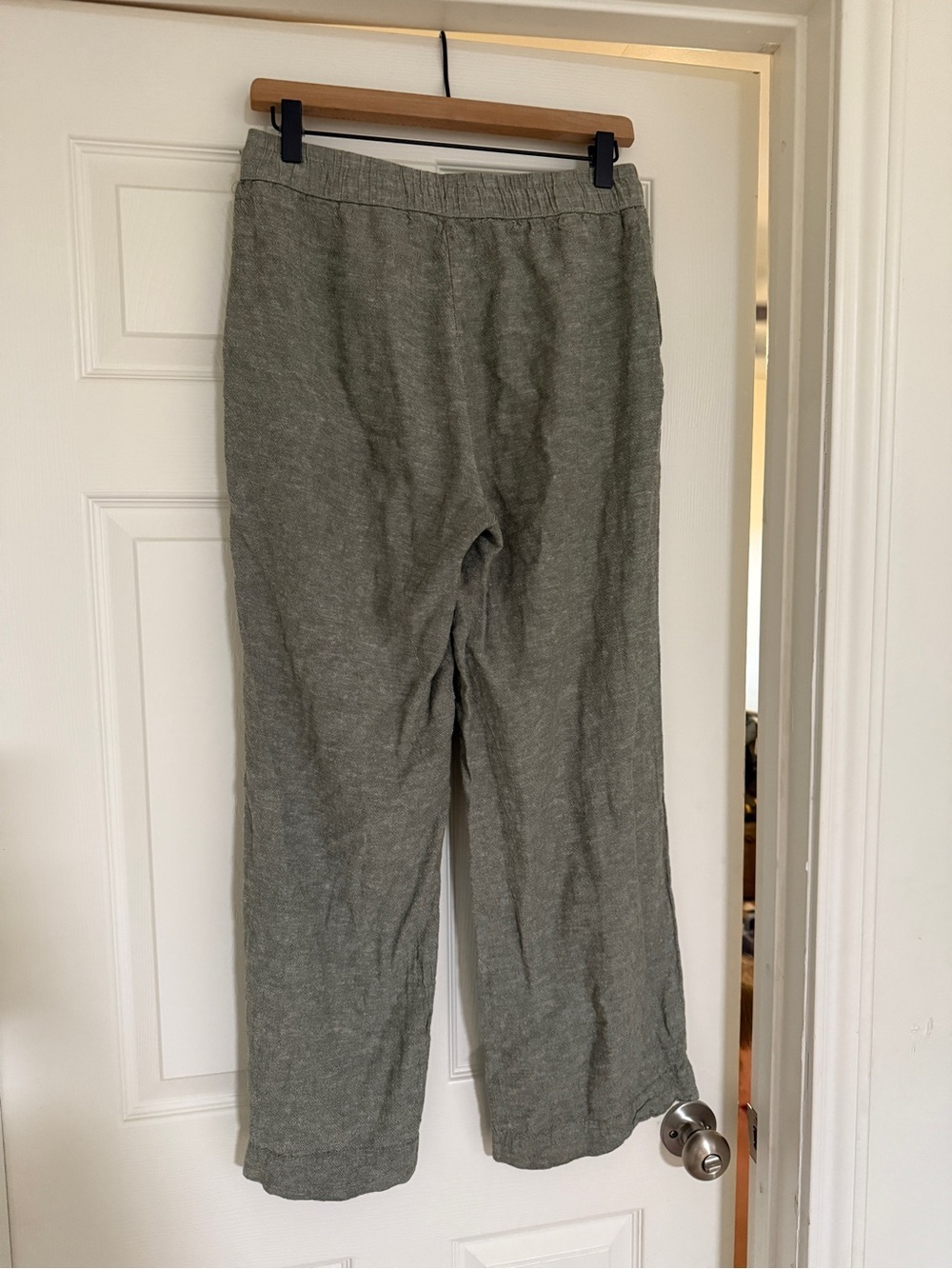 Light Sage Linen Blend Pants size Small - Picture 4 of 4